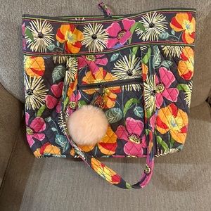 Vera Bradley Floral Tote Bag